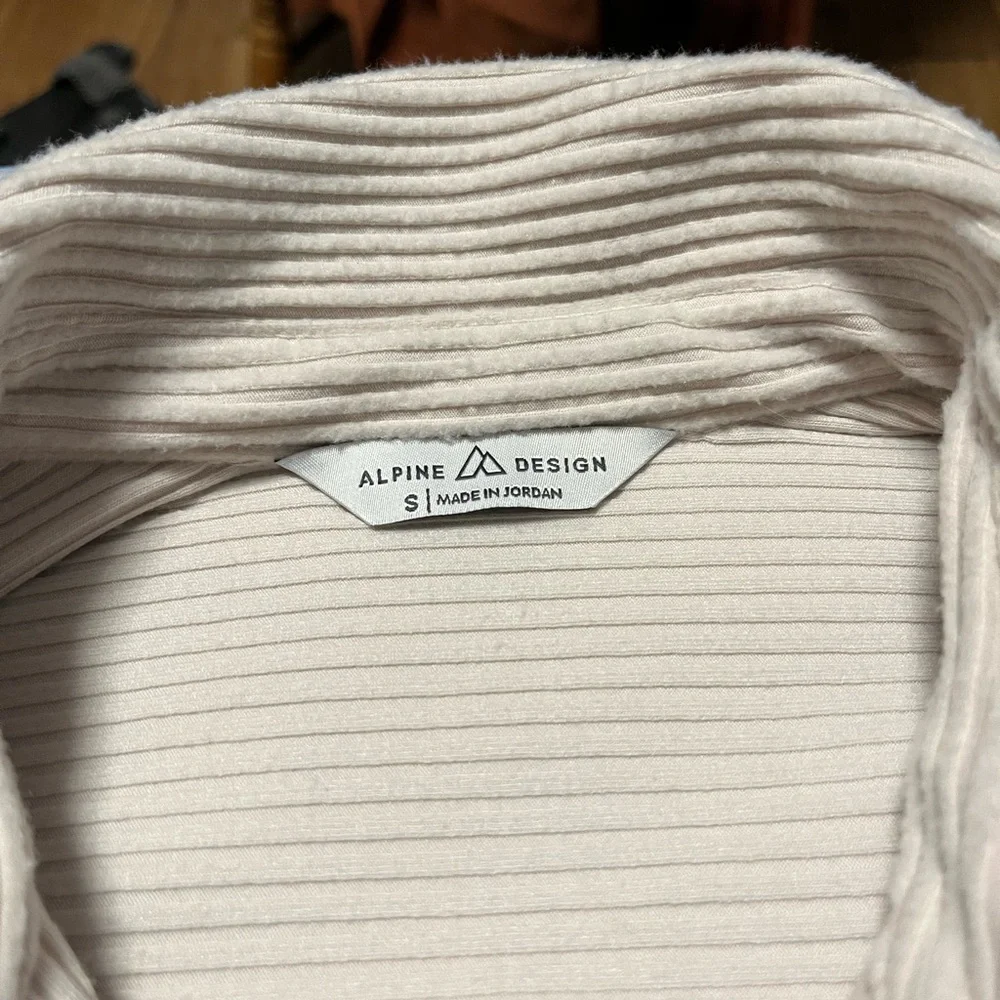 Alpine Cream Ribbed Shacket - Picture 2 of 3